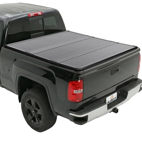 Albott 6.9 FT FRP Hard Tri-fold Truck Bed Tonneau Cover