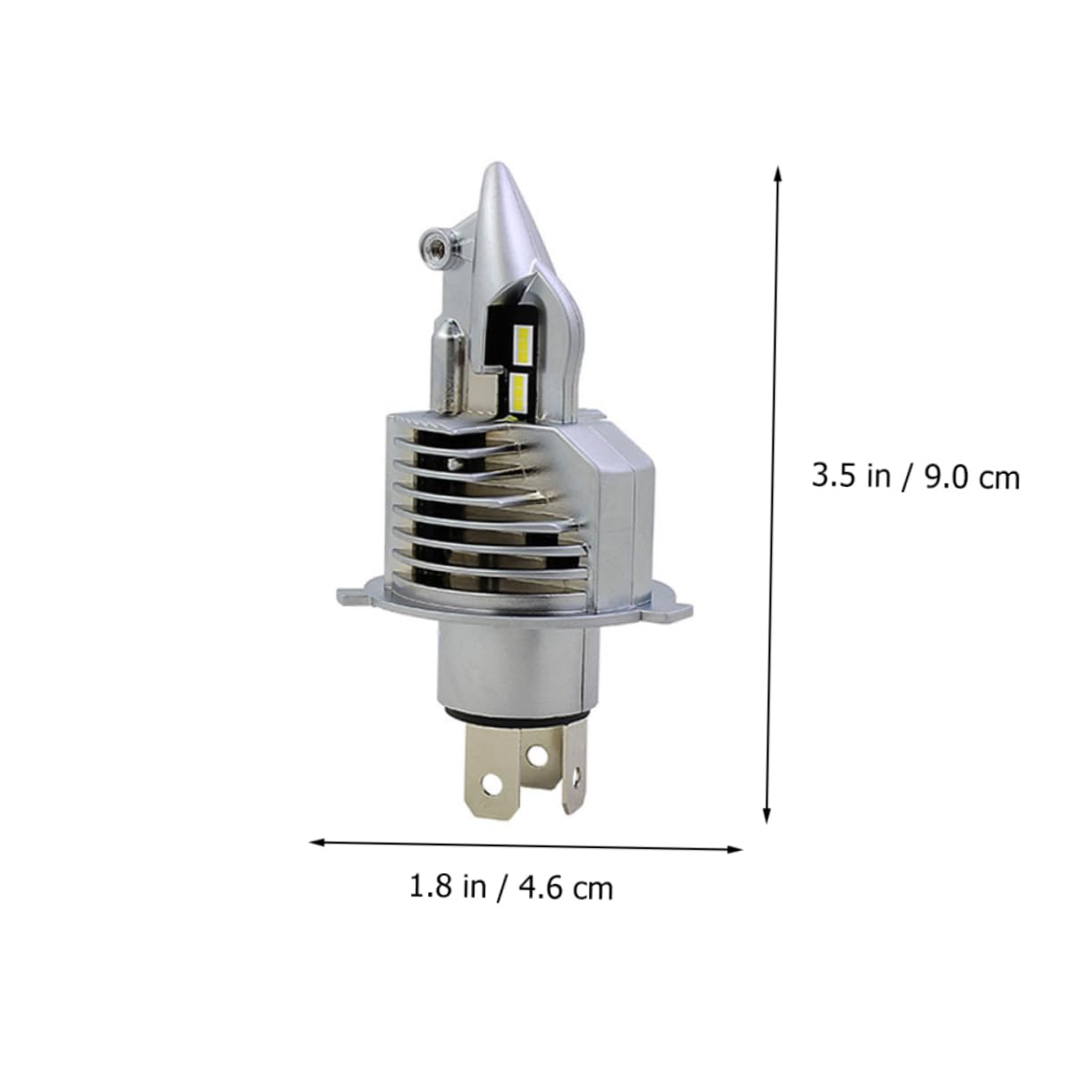 Lampadina LED H4 30w per Auto, 2 Pezzi, Alta Luminosità