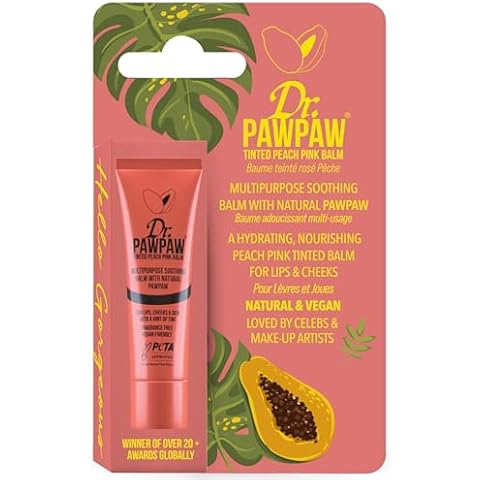 Dr. PAWPAW Tinted Peach Pink Balm 10ml Cover
