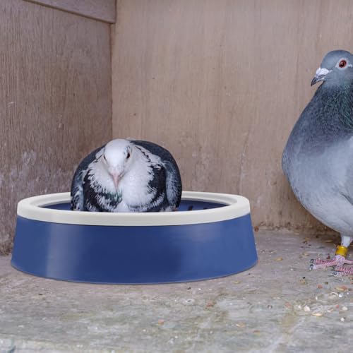Image of Mipcase Pigeon Nest Bowl 8.66 Inch Plastic Bird Egg Basin Pack of 5 for Pigeon Breeding Nesting Box Bird Cage Supplies