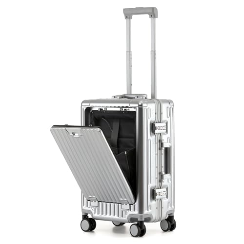 VATILIN 20 Inch Aluminium Frame Carry On Luggage Airline