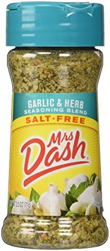 Mrs Dash Seasonings Garlic & Herb 71g Jar