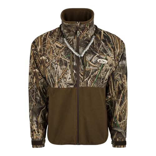 Image of Drake Waterfowl Men's Mst G-flex Eqwader Full Zip Jacket