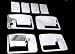 MaxMate 99-14 Ford Super duty F250/F350/F450 4 Door W/O Passenger Keyhole Door Handle Cover