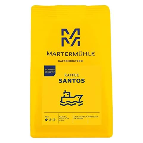 Martermühle Santos Kaffeebohnen 1kg mild I Arabica I Aromen Cover