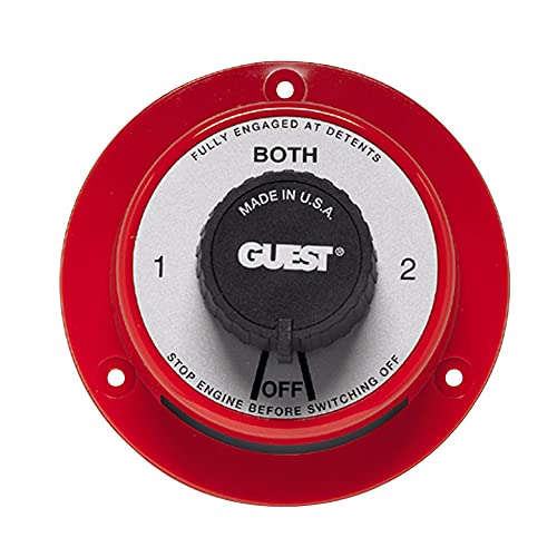 SupplyMount 2101 - Aftermarket Replacement Cruiser Series Battery Selector Switch with O AFD Compatible with Guest