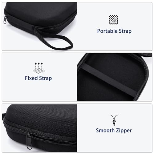 Case Compatible with JBL Tune 510BT 520BT 720BT 770NC 660NC 670NC, and Sony WH-CH720N WH-CH520 Noise Canceling Wireless Headphones, Portable Travel Headphone Cases (Black) by TYSORETY - Used condition - Image 3
