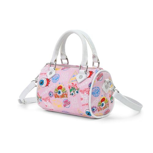 Von Dutch Core Hanna Bag | 6.5�C���` ���B�[�K�����U�[ �~�j�N���X�{�f�B ���S����t�� �g�b�v�n���h�� �u�����h����C���e���A�|�[�`, �W���b�N�X���C�g�s���N, Hanbag