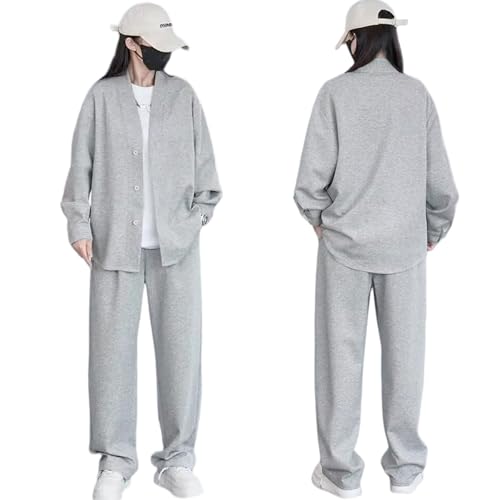 [CBVRUKJ] �J�W���A�������Y�Z�b�g�A�b�v �㉺�Z�b�g �����Y ���B�D�� �� �ȍ� ���� �p�[�J�[ ������� �X�|�[�c�E�F�A �X�E�G�b�g ���[���E�F�A ������ M-8XL �傫���T�C�Y �t �H (�O���[, M)