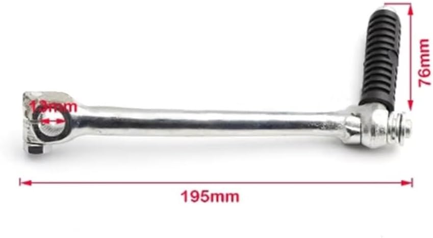 Motorcycle Start Lever Kick Start Lever Motorcycle Starter ATV Pedal Crank Right Side Replacement Parts for PW80 PY80 for Peewee