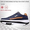 2024 New Comfortable Leather Orthopedic Shoes for Men,Men's Orthopedic Comfort Sneaker,Orthopedic Walking Shoes,Waterproof Non Slip Breathable Sports Shoes (Blue,42) #3