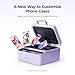 HTVRONT Phone Case Heat Press Machine Compatible with iPhone & Android - H17 Phone Case Heat Press with 3D Vacuum Heat, Precise Temperature Sublimation Phone Case Press Machine for Badges, Coaster