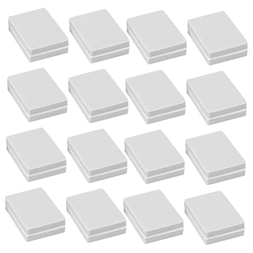 Éponge polissante carrée grain fin pour lisser et faire briller les ongles, 80 outils