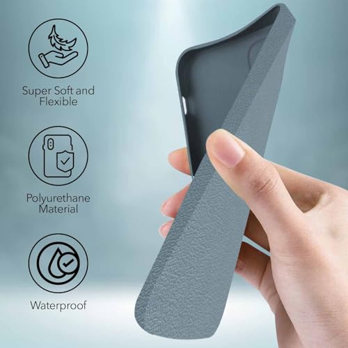 Image of Jkobi Back Cover Case for Samsung Galaxy A06 (Glass Like Camera Protection | Leather Feel | Minimalist Professional Grip)