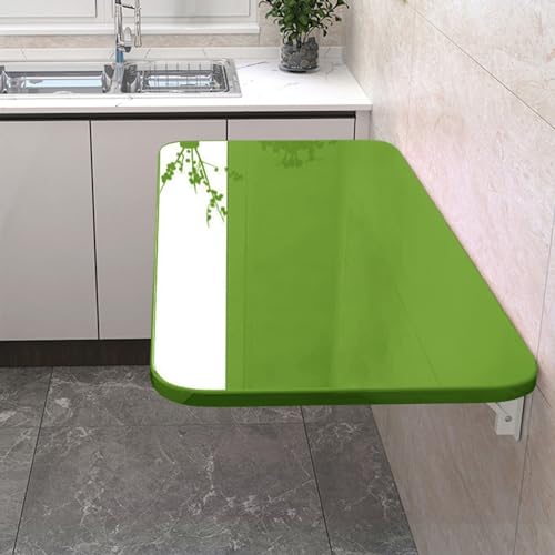 Table pliante réglable avec rabat mural en bois pour cuisine et bureau