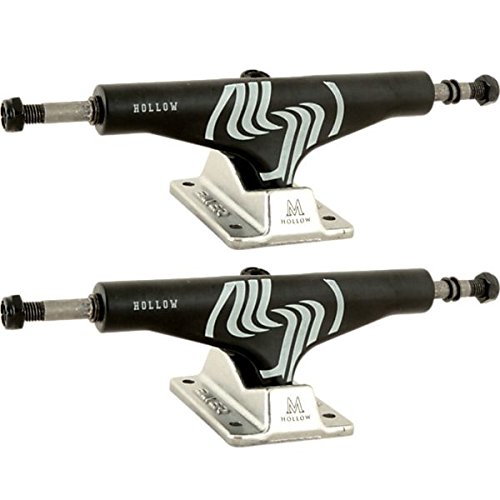 Silver Trucks M-Class Hollow Black/Polished Skateboard Trucks - 5.25