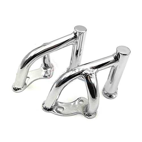 Motorrad Motorschutzbügel Sturzbügel Für Yamaha Für V-Max 1200 1991-2007 Motorrad Motorschutzbügel Highway Crash Bar Lower Buffer Frame Protection Side Mount Bumper (Color : Chrome)