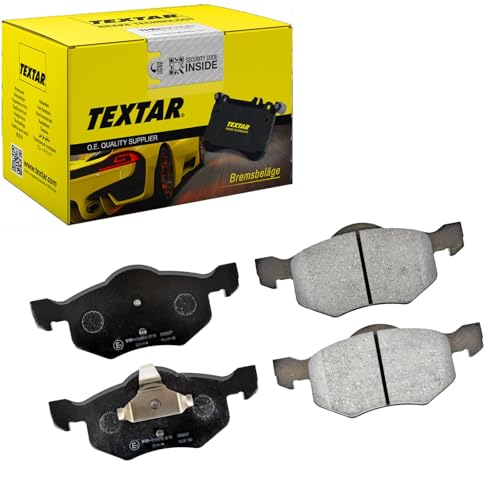 TEXTAR Juego de pastillas de freno Delantero no preparado para indicador de desgaste con accesorios 2378704 Juego de pastillas de freno