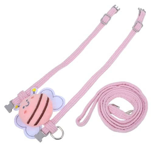 Toyvian 1Set Portable Cat Harness and Leash Pet Dog Vest for Walking Breathable Design Suitable for Dogs and Cats S