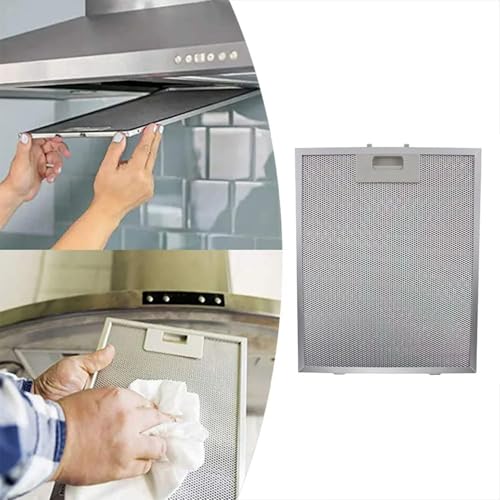 2pcs 12.63X10.23inchs Range Hood Filter Grease Filter Extractor Ventilation Aluminium Aspirator filter Mesh 320x260x9mm by LBGWOEC - Used condition - Image 6