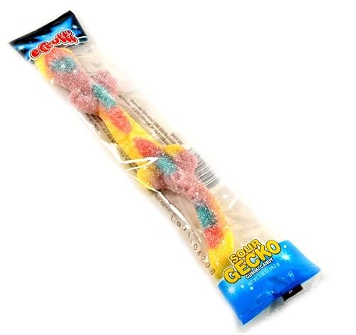Efrutti Gummi Sour Gecko Gummi Candy - 40 / Box #TOP1