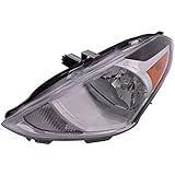 HEADLIGHTSDEPOT Headlight Left Driver CAPA Certified Compatible With 2015-2019 Nissan Versa Sedan