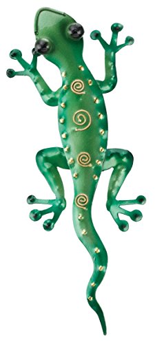 Regal Art and Gift 5294 Gecko Decor 11"-Green Wall Art, 11 inch