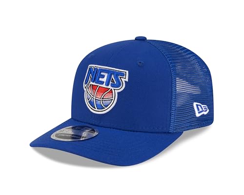 New Era Casquette de baseball 9Seventy Hardwood Classics NBA New Jersey Nets pour adulte Bleu moyen