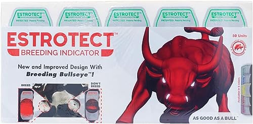 Estrotect Heat Detector Breeding Indicator - Green, Packaging Options: 5-50 pk (20)