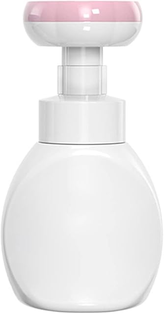 Flybloom Flower Soap Dispenser Push Type Flower Shaped Foam Bottle Bathroom Travel Foam Dispenser Bottle(Pink)