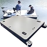 DPQYJPP Plataforma Pesca Inflable y Plegable 2 m, Kit Completo.