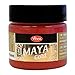 Produktbild Viva Decor® Maya Gold (Feuerrot, 45 ml) Acrylfarbe mit Metallic Effekt - Malfarbe - Acryl Farben für Holz, Pappe, Beton, Papier, Leinwand UVM.