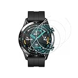 smartwatch huawei gt sport [3 pack] Cristal Templado protector de pantalla compatible con reloj Huawei GT2 PRO.