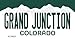 SMART BLONDE Grand Junction Colorado Metal Novelty Aluminum Key Chain KC-9922