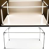 Showcase LED Light, 4 Sided Horizontal LED Pole Light...