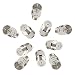 Mumaxun(TM) 10pcs F Type Push On Quick Coax Connectors Adapter for Antenna RVers Satellite Dish Cable TV Internet RV Trailer Coax Cable - 3 Years Warranty