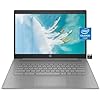 HP Chromebook Laptop Student Business (modelo 2023), pantalla HD de 14 pies, Intel Celeron N4120 de cuatro núcleos (hasta 2.6 GHz), 4 GB de RAM, 64 GB eMMC, cámara web HD, WiFi 5, gráficos UHD, Chrome