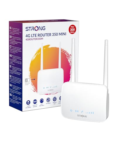 Strong Router 4G LTE: Router móvil para una conexión a Internet de Alta Velocidad Estable en casa, en la Oficina, en la Segunda residencia o en la Autocaravana