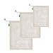Produktbild Monland Wiederverwendbare Mesh/Produzieren Taschen, Einkaufs Tasche Akzeptiert Mesh Taschen Aus GemüSe- und Obst Baumwolle, Gro, Mittel und Klein, Set Von 9