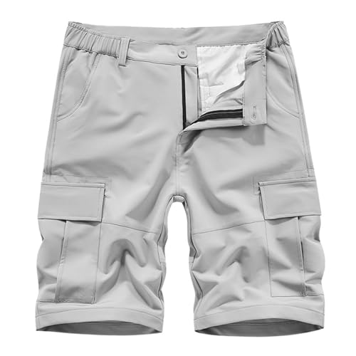 Short de loisirs pour homme en taille M : le pantalon cargo léger pour vos randonnées