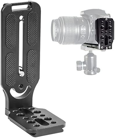 Staffa A L Con Sgancio Rapido Per Sony A7CII E A7CR – Impugnatura Comoda In Alluminio