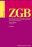  Texto ZGB: Schweizerisches Zivilgesetzbuch und Nebenerlasse