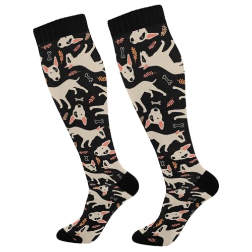Image of Compression Socks for Women & Men Knee High Socks | Circulation, Medical, Running, Athletic, Nurse, Travel, 1 Pair