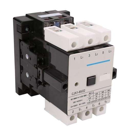 Contacteur triphasé CJX1-85/22 relais de commande alternatif 110V AC - 3