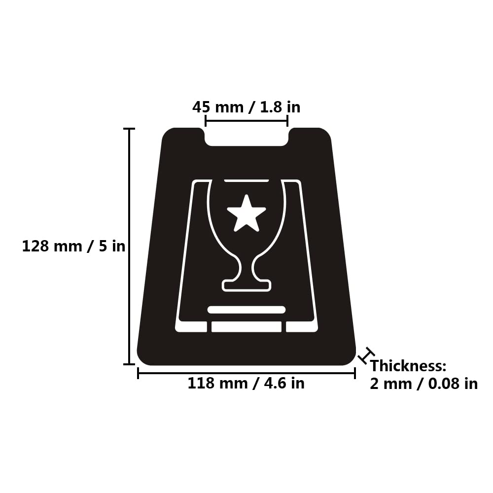 Medal Holder Single Medal Display Stand - Tabletop Rack For Sports ...