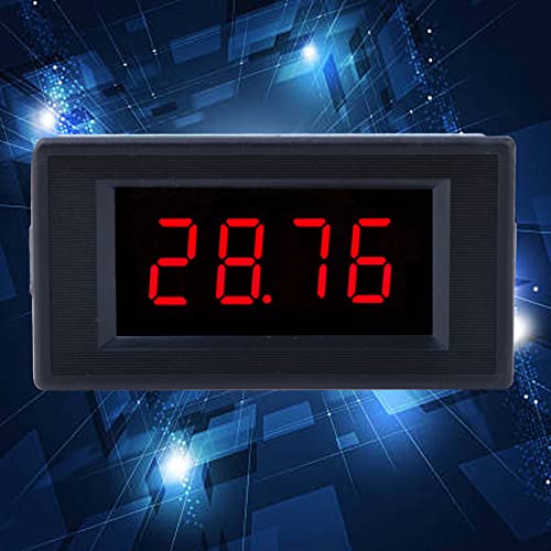 Image of Mini Digital DC Voltmeter, 79x43x24 mm 4 Digit Voltage Tester Meter with Red LED Display Panel for Measure Various Battery Voltages(DC 50mV /100mV /200mV)