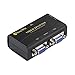 VGA Splitter, Sea Wit 2 Port Video Splitter VGA USB Powered for Screen Duplication 250MHz Bandwidth Support 1920X1400 Resolution