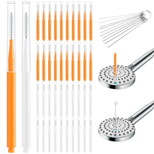 Image of 50PCS Anti-Clogging Shower Head Cleaning Brush for Small Hole Nozzle