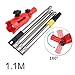 Professional Grade Paint Roller Extension Tool with Telescopic Function for All Your Painting Needs (1.1m set)