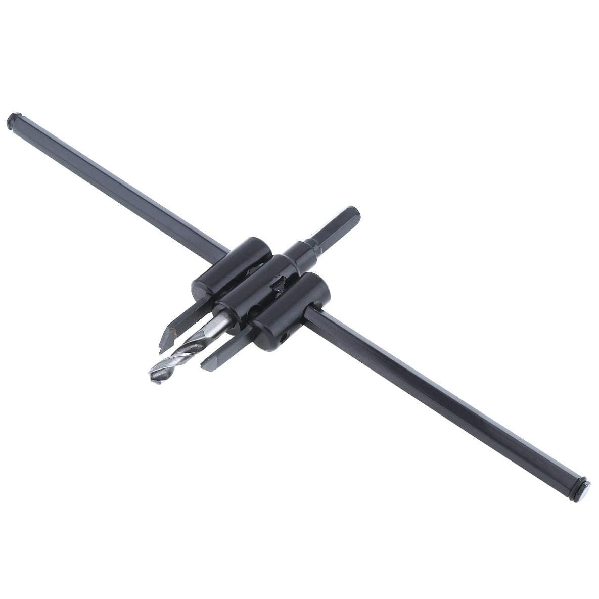 Bluedeal 30-300mm Alloy Steel Adjustable Aircraft Type Wood Circle Hole Saw Cutter Tool Kit Cordless Drill Bit with 8mm Drill Diameter (B0CP9CRDM4) Amazon Price History, Amazon Price Tracker